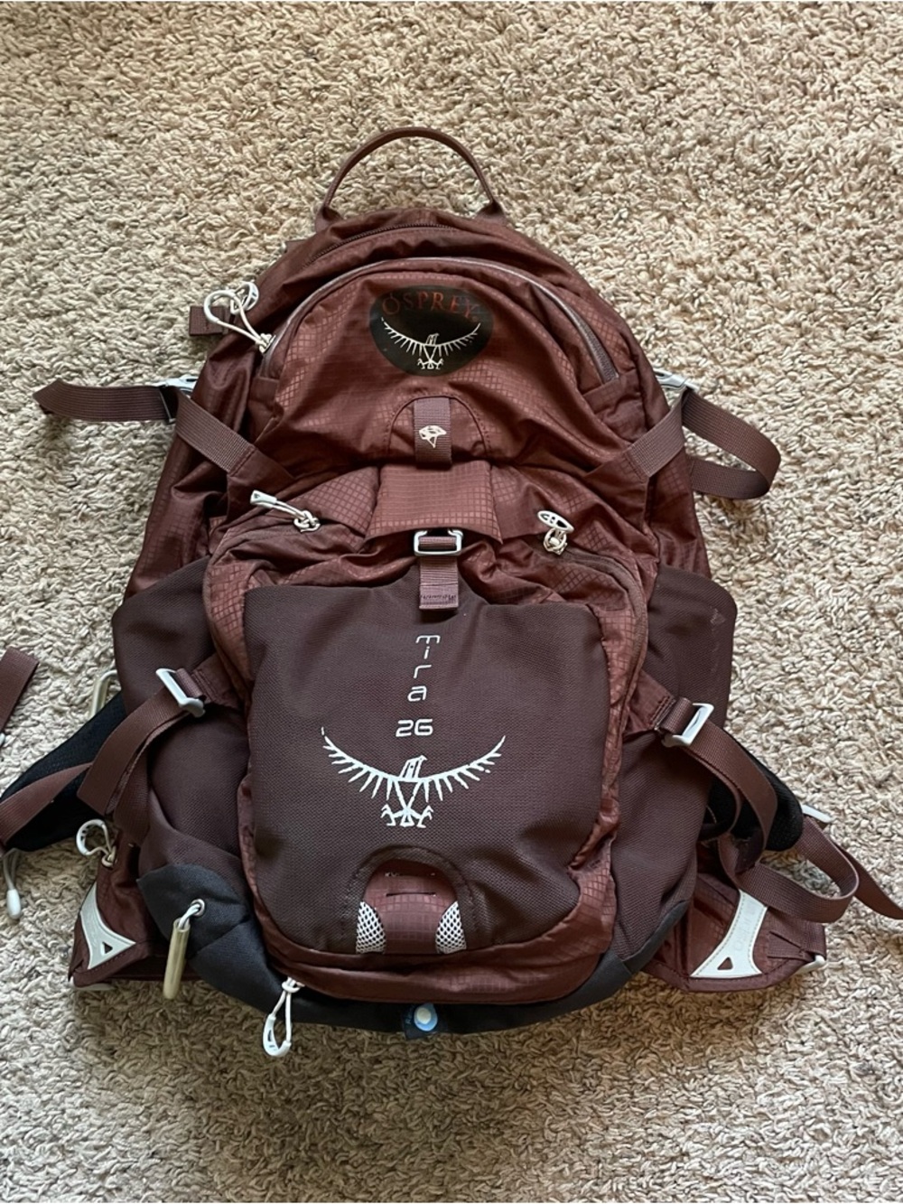 Osprey Backpack Mira 26 Hiking In Brown Women’s Size XS/S Hiking